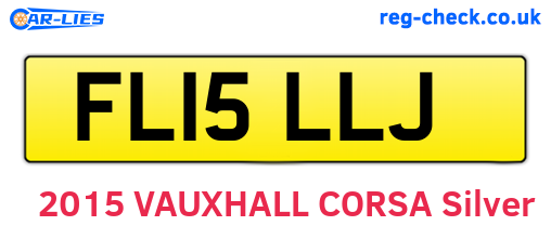 FL15LLJ are the vehicle registration plates.