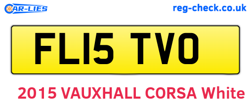 FL15TVO are the vehicle registration plates.