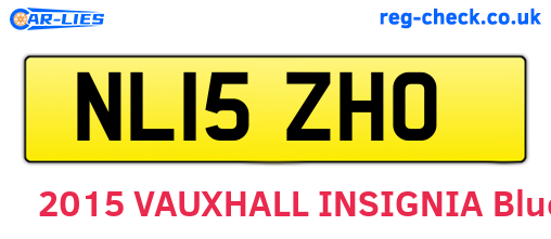 NL15ZHO are the vehicle registration plates.