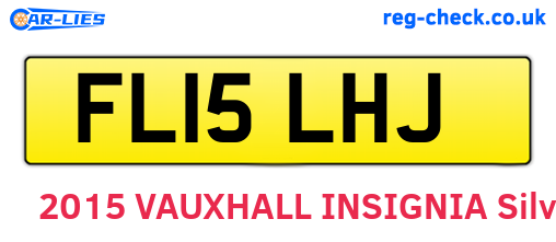 FL15LHJ are the vehicle registration plates.