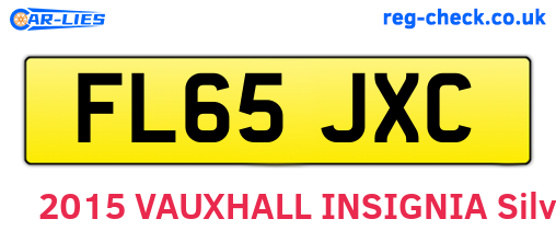 FL65JXC are the vehicle registration plates.