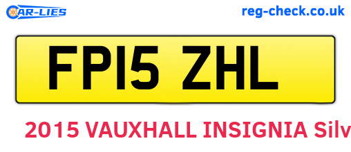 FP15ZHL are the vehicle registration plates.