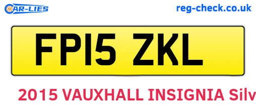 FP15ZKL are the vehicle registration plates.