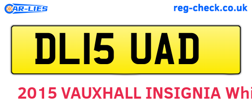 DL15UAD are the vehicle registration plates.