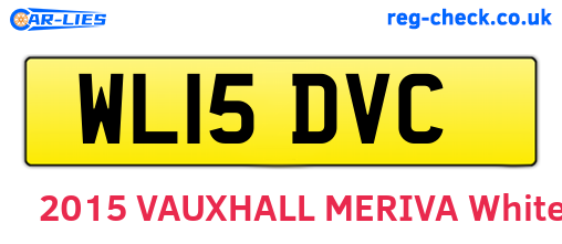 WL15DVC are the vehicle registration plates.