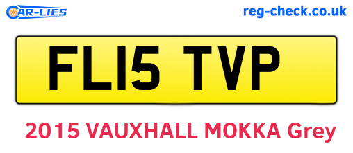 FL15TVP are the vehicle registration plates.