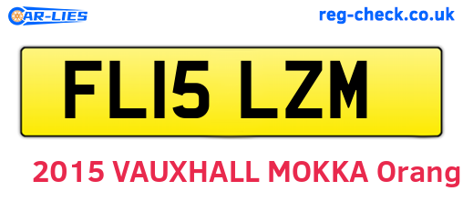 FL15LZM are the vehicle registration plates.