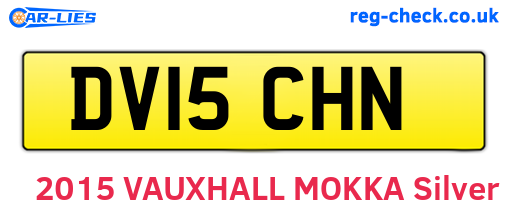 DV15CHN are the vehicle registration plates.