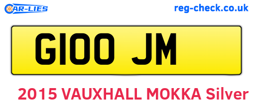 G10OJM are the vehicle registration plates.