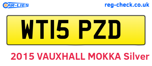 WT15PZD are the vehicle registration plates.