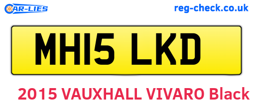 MH15LKD are the vehicle registration plates.