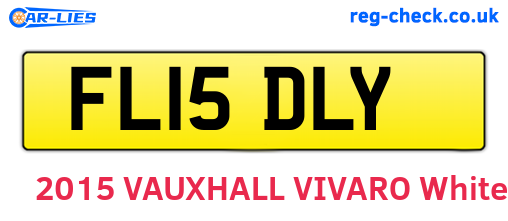 FL15DLY are the vehicle registration plates.