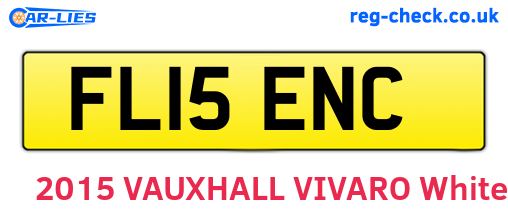 FL15ENC are the vehicle registration plates.