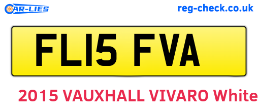 FL15FVA are the vehicle registration plates.