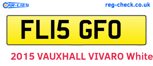FL15GFO are the vehicle registration plates.