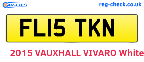 FL15TKN are the vehicle registration plates.