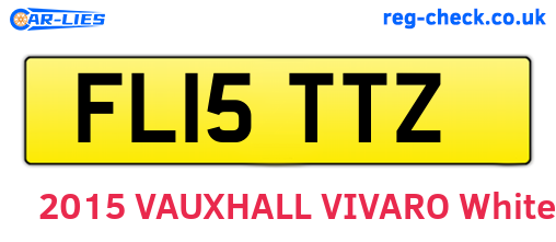 FL15TTZ are the vehicle registration plates.