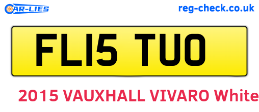 FL15TUO are the vehicle registration plates.