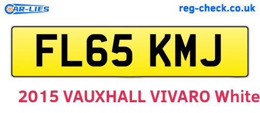 FL65KMJ are the vehicle registration plates.