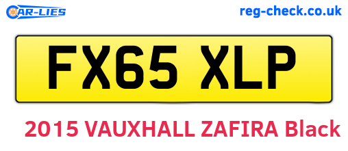 FX65XLP are the vehicle registration plates.