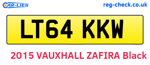LT64KKW are the vehicle registration plates.