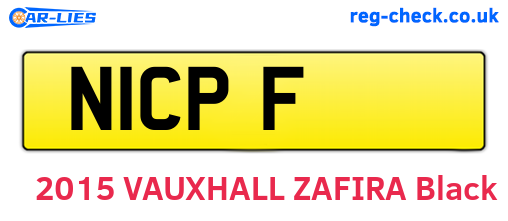 N1CPF are the vehicle registration plates.