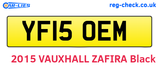 YF15OEM are the vehicle registration plates.