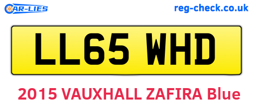 LL65WHD are the vehicle registration plates.