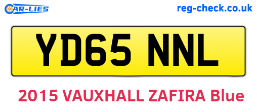 YD65NNL are the vehicle registration plates.