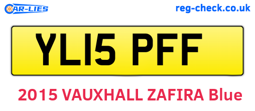 YL15PFF are the vehicle registration plates.