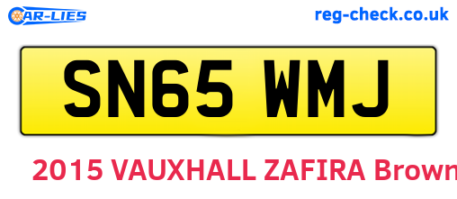 SN65WMJ are the vehicle registration plates.