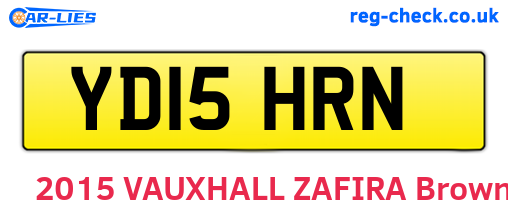 YD15HRN are the vehicle registration plates.