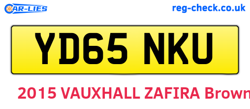 YD65NKU are the vehicle registration plates.