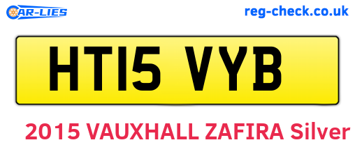 HT15VYB are the vehicle registration plates.