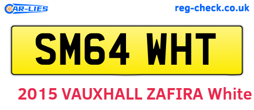 SM64WHT are the vehicle registration plates.