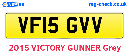 VF15GVV are the vehicle registration plates.