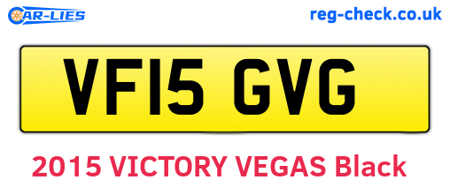 VF15GVG are the vehicle registration plates.
