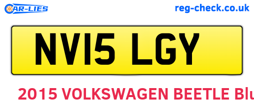 NV15LGY are the vehicle registration plates.