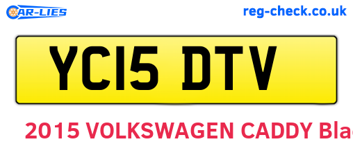 YC15DTV are the vehicle registration plates.