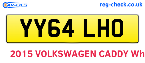 YY64LHO are the vehicle registration plates.