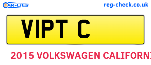 V1PTC are the vehicle registration plates.
