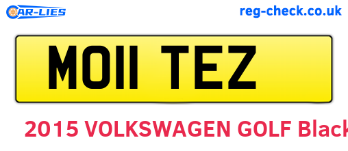 MO11TEZ are the vehicle registration plates.