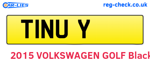 T1NUY are the vehicle registration plates.