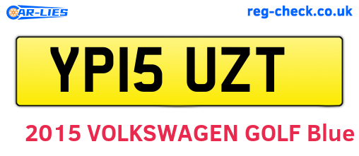 YP15UZT are the vehicle registration plates.