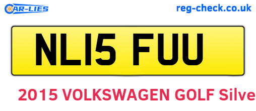 NL15FUU are the vehicle registration plates.