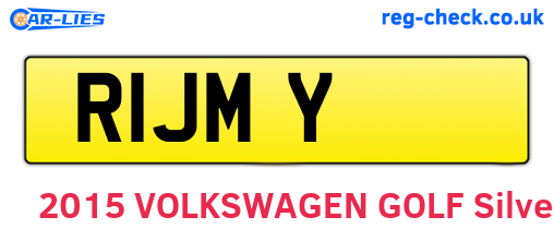 R1JMY are the vehicle registration plates.