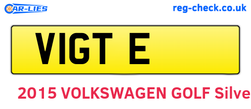 V1GTE are the vehicle registration plates.