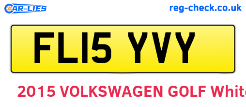 FL15YVY are the vehicle registration plates.