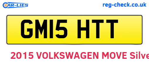 GM15HTT are the vehicle registration plates.