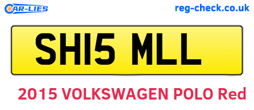 SH15MLL are the vehicle registration plates.